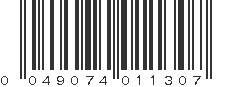 UPC 049074011307