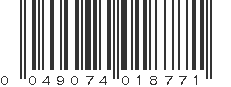UPC 049074018771