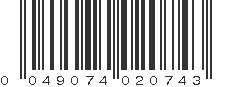 UPC 049074020743