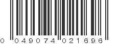 UPC 049074021696