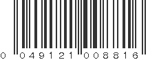 UPC 049121008816