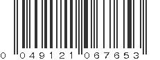 UPC 049121067653