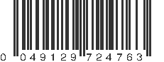 UPC 049129724763