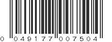 UPC 049177007504