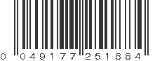 UPC 049177251884