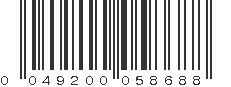 UPC 049200058688