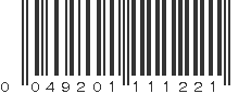 UPC 049201111221
