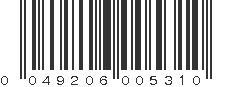 UPC 049206005310