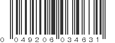 UPC 049206034631