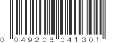 UPC 049206041301