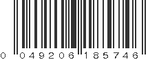 UPC 049206185746