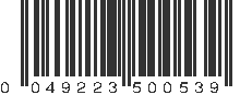 UPC 049223500539