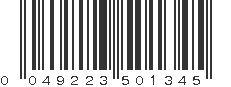 UPC 049223501345