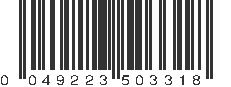 UPC 049223503318