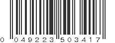 UPC 049223503417