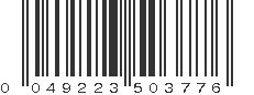 UPC 049223503776