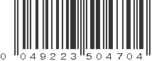 UPC 049223504704