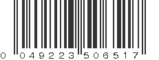 UPC 049223506517