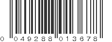 UPC 049288013678