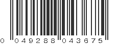 UPC 049288043675