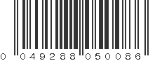 UPC 049288050086