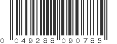 UPC 049288090785