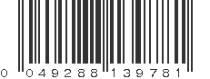 UPC 049288139781