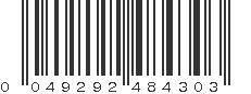 UPC 049292484303