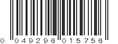 UPC 049296015756