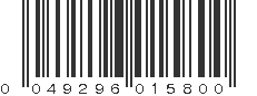 UPC 049296015800