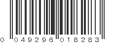 UPC 049296018283