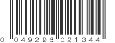 UPC 049296021344