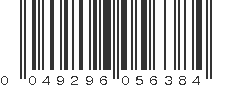 UPC 049296056384