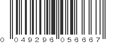 UPC 049296056667