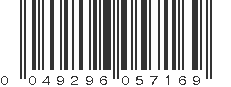 UPC 049296057169