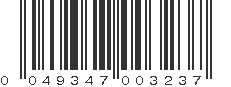 UPC 049347003237