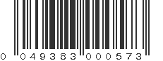 UPC 049383000573