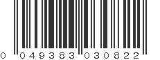 UPC 049383030822