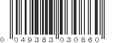 UPC 049383030860