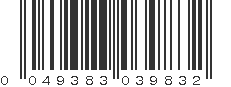 UPC 049383039832