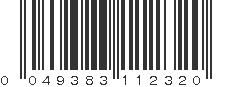 UPC 049383112320