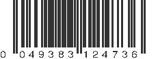 UPC 049383124736