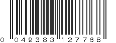 UPC 049383127768