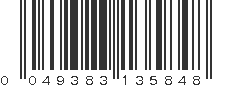 UPC 049383135848