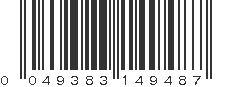 UPC 049383149487