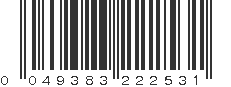 UPC 049383222531