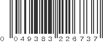 UPC 049383226737