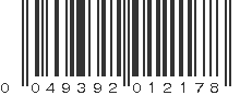 UPC 049392012178