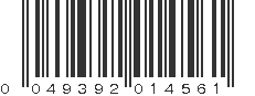 UPC 049392014561