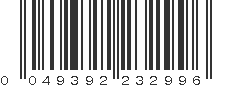 UPC 049392232996